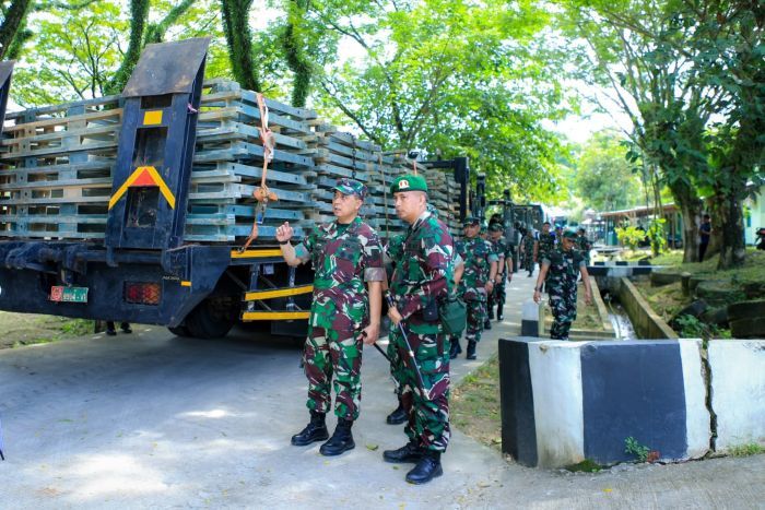 Yonzipur 17/AD Siap Diberangkatkan Bantu Percepatan Penanganan Pascabencana Alam di Provinsi Aceh