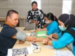 Otorita IKN bersama dengan Kemenkes, Dinkes Kutai Kartanegara, dan Puskesmas setempat menyelenggarakan program CKG di HPK, Nusantara, pada Jumat (12/12/2025). Foto: HO/Humas Otorita IKN