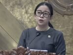 Tangkapan layar - Ketua DPR RI Puan Maharani saat berpidato dalam rapat paripurna di kompleks parlemen, Jakarta, Senin (8/12/2025). FOTO : ANTARA/Bagus Ahmad Rizaldi