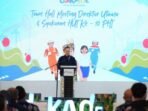 Direktur Utama PHI Sunaryanto menyampaikan catatan kinerja positif sepanjang tahun 2025 dari aspek keselamatan, operasi, lingkungan, dan tata kelola perusahaan saat Townhall Meeting (THM) di Jakarta pada Kamis (22/1/2026), yang sekaligus menjadi momen peringatan HUT Satu Dekade PHI bertemakan “10 Years Strong for Indonesia”. Foto: HO/PHI