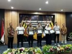 Ditpamobvit Polda Kaltim menghadiri kegiatan Treasury Awards sekaligus Koordinasi Pelaksanaan Anggaran Tahun Anggaran 2026, yang diselenggarakan di Gedung Keuangan Negara Balikpapan, pada Selasa (27/1/2026). Foto: HO/Humas Polda Kaltim
