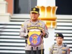 Kapolda Kaltim Irjen Pol Endar Priantoro, S.H., S.I.K., C.F.E., M.H., Pimpin Upacara Hari Kesadaran Nasional di Lapangan Mapolda Kaltim, pada Senin (19/01/2026). Foto: HO/Humas Polda Kaltim