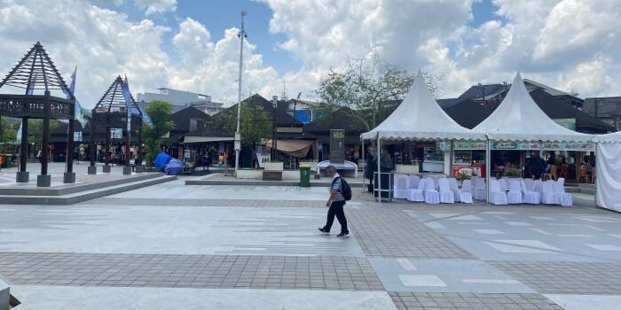 Kawasan Citra Niaga Samarinda. Foto: BorneoFlash/Nur Ainunnisa