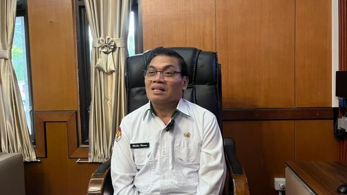 Kepala Bidang Penyelenggaraan Haji dan Umrah (PHU) Kanwil Kementerian Agama Kalimantan Timur, Mohlis Hasan. Foto: BorneoFlash/Nur Ainunnisa