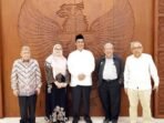 Menteri Pertanian Andi Amran Sulaiman saat menerima purna bakti Kementan di Kalibata, Jakarta, Jumat (23/1/26). FOTO: BorneoFlash.com/HO-Humas Kementan.