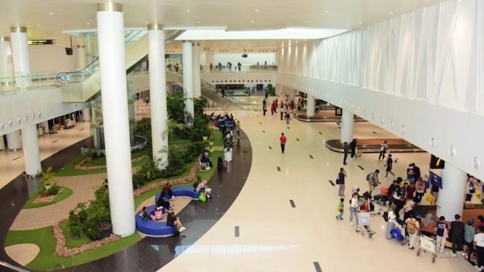 Bandara Internasional SAMS Sepinggan Balikpapan. Foto: BorneoFlash/Ist