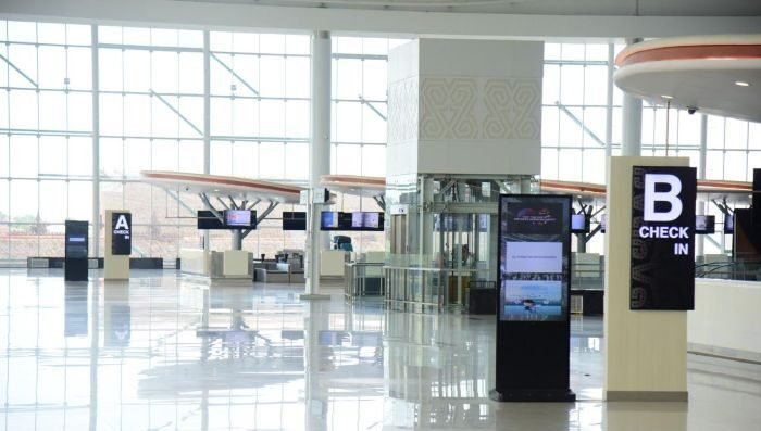 PT Angkasa Pura Indonesia Kantor Cabang Bandara Internasional SAMS Sepinggan Balikpapan resmi mengoperasikan Area Check-In Timur mulai Jumat 3 Januari 2026. Foto: BorneoFlash/Ist