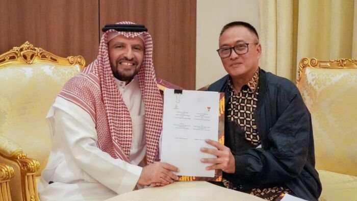 Penandatangan PKS antara Otorita IKN - Ayedh Dajem Group, pada Jumat (23/1/2026). Foto: HO/Humas Otorita IKN