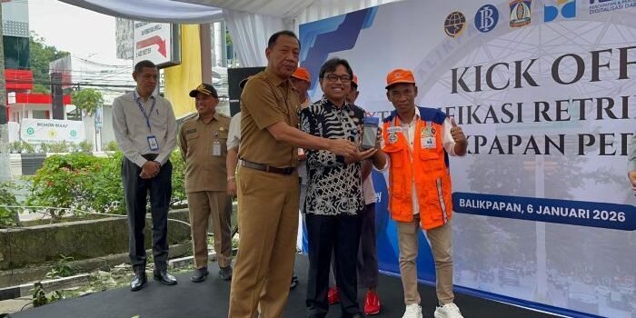 Pemkot Balikpapan Kick Off Elektronifikasi Parkir di Kawasan Balikpapan Permai