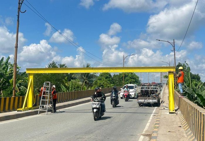 Jembatan Mahulu Kembali Dibuka Setelah Evaluasi Struktur Awal