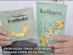 Produk Keripik bermerek Kalbana dan FrutiBoks yang dihasilkan oleh kelompok warga asal Kecamatan Kaliorang Tembus hingga ke Pasar Benua Eropa. Foto: BorneoFlash/Ist