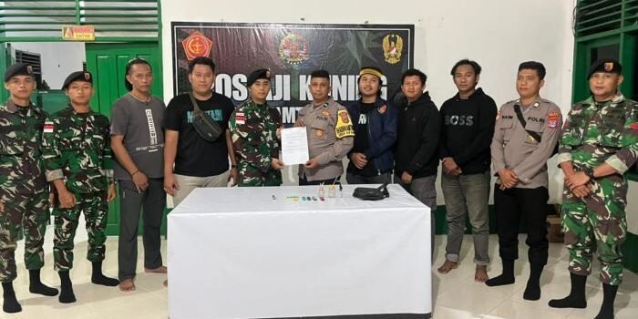 Satgas Pamtas Yonkav 13/SL Kembali Gagalkan Peredaran Barang Ilegal di Perbatasan RI-Malaysia