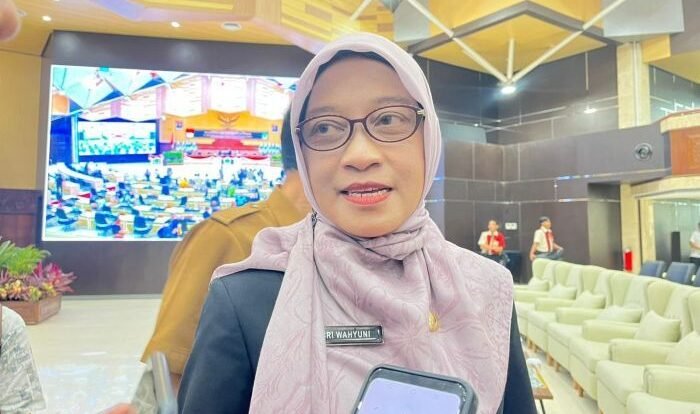 Sekretaris Daerah Provinsi Kalimantan Timur, Sri Wahyuni. Foto: BorneoFlash/Nur Ainunnisa