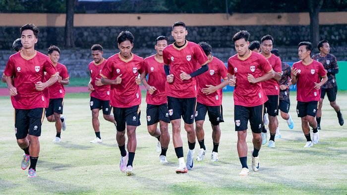 Tim Kendal Tornado FC Saat Menggelar Latihan. Foto: HO/ileague.id
