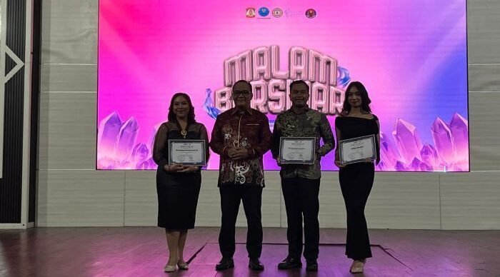 Wakil Wali Kota Balikpapan, Bagus Susetyo,saat menghadiri Pemilihan Duta Anti Narkoba Tahun 2026, di Gedung Kesenian Balikpapan, pada Minggu Malam (4/1/2026). Foto: BorneoFlash/Niken Sulastri