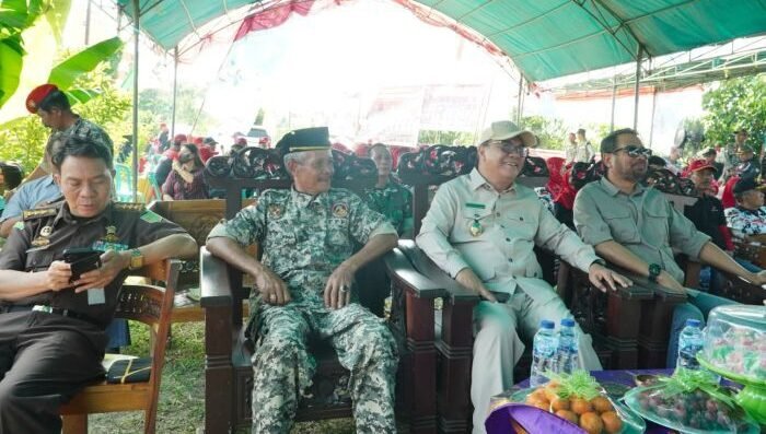 Wakil Wali Kota Balikpapan, H. Bagus Susetyo, saat menghadiri HUT ke-4 FPPI, di Gema Tani Gunung Binjai, Kelurahan Teritip Kecamatan Balikpapan Timur,  pada Sabtu (24/1/2026). Foto: BorneoFlash/Niken Sulastri