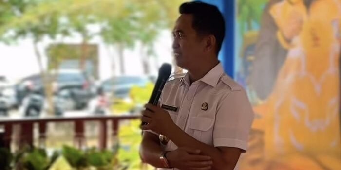 Wali Kota Balikpapan, H. Rahmad Mas'ud dalam acara Family Gathering Emak-Emak Balikpapan, di Pantai Manggar Balikpapan, pada Rabu (7/1/2026). Foto: BorneoFlash/Ist