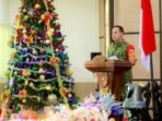 Pangdam VI/Mulawarman, Mayjen TNI Krido Pramono, S.H., M.Si., hadiri Perayaan Natal Kodam VI/Mulawarman Tahun 2025, pada Senin (12/1/2026). Foto: HO/Pendam VI/Mlw