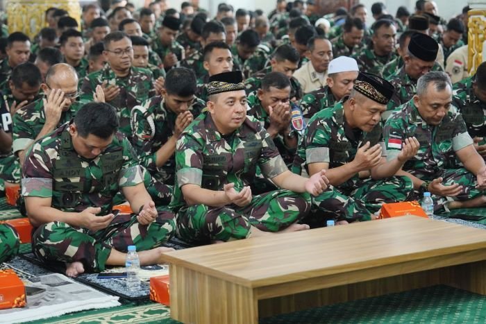 Kodam VI/Mulawarman Gelar Doa Bersama untuk Menyambut Tahun Baru 2026