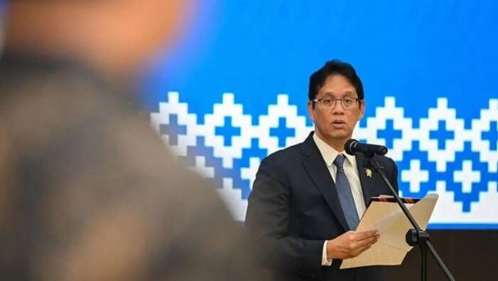 Menteri Keuangan Purbaya Yudhi Sadewa melantik 36 pejabat eselon II di lingkungan Kementerian Keuangan, Jakarta, Rabu (28/1/2026). ANTARA/HO-Kementerian Keuangan/aa.