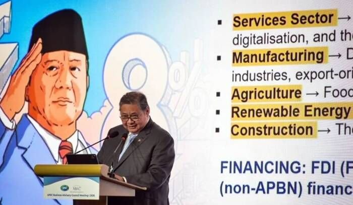 Menteri Koordinator Bidang Perekonomian Airlangga Hartarto . FOTO: ANTARA/Putra M. Akbar/bar