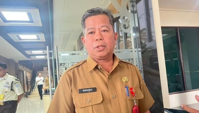 Asisten II Setda Kota Samarinda, Marnabas Patiroy. Foto: BorneoFlash/Nur Ainunnisa