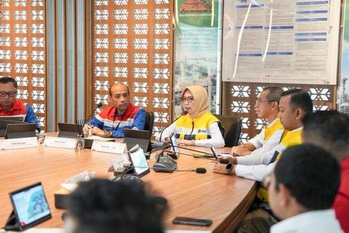 BPH Migas melakukan kunjungan kerja ke PT KPB, pada Kamis (26/2/2026). Foto: HO/KPB