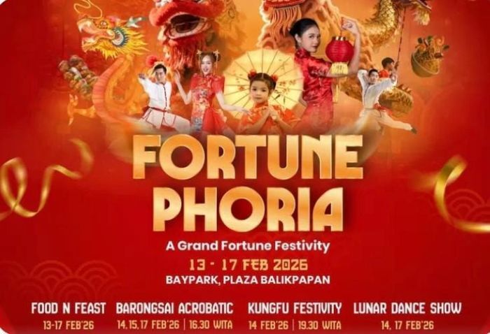 Fortune Festive Dongkrak Kunjungan dan Transaksi Tenan di Plaza Balikpapan