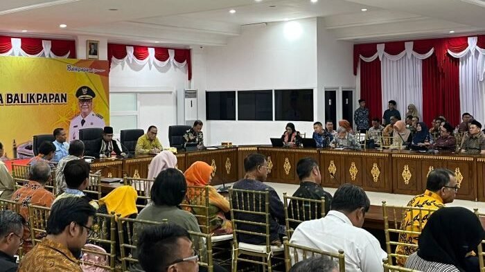 Forum Konsultasi Publik Penyusunan Rancangan Awal RKPD 2027 yang digelar di Aula Balai Kota, pada Kamis (19/2/2026). Foto: BorneoFlash/Ardian