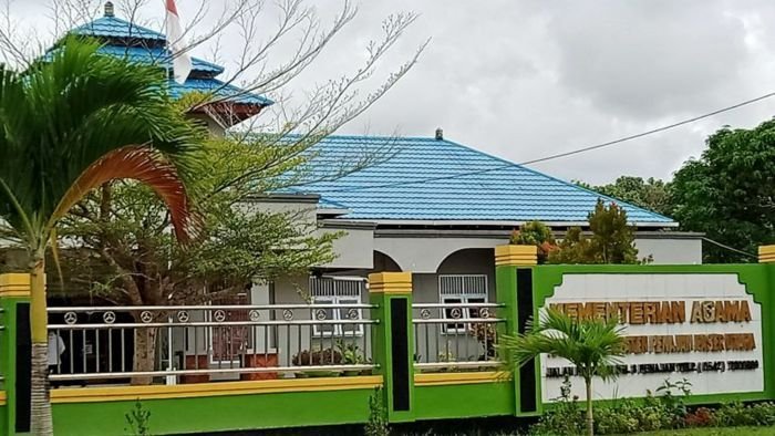 Gedung Kantor Kementerian Agama (Kemenag) Kabupaten Penajam Paser Utara, Provinsi Kalimantan Timur. Foto: IST/ANTARA/Nyaman BP