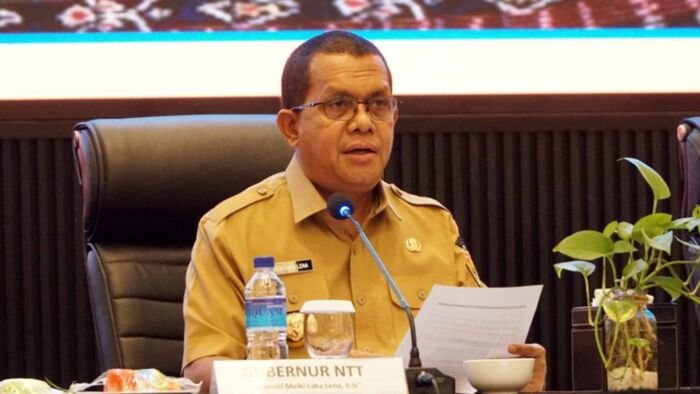 Gubernur Nusa Tenggara Timur, Melki Laka Lena. Foto: BorneoFlash/ANTARA/Kornelis Kaha
