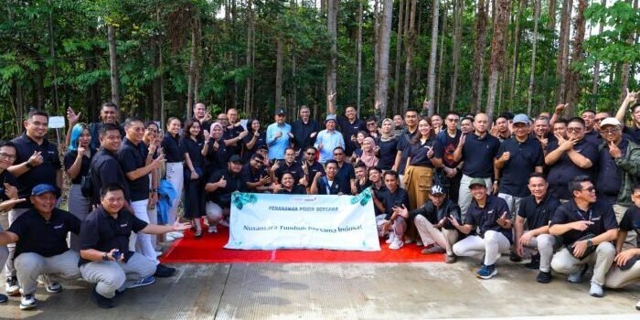 Indosat Tanam Pohon Endemik di IKN, Perkuat Ekosistem Hijau Kota Masa Depan
