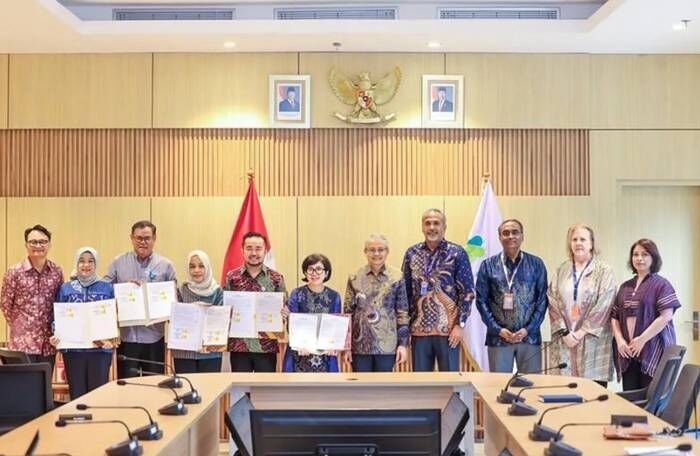 Kementerian Kesehatan dan World Health Organization (WHO) menandatangani Grant Agreement dan Joint Workplan WHO Biennium 2026–2027 sebagai langkah strategis untuk memperkuat pembangunan dan ketahanan sistem kesehatan nasional. FOTO : ANTARA/HO-Kementerian Kesehatan