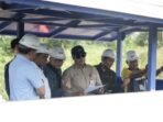 Kepala Dinas ESDM Kalimantan Timur, Bambang Arwanto, saat melakukan peninjauan di area pertambangan PT Supra Bara Energi, Kabupaten Berau. Foto: BorneoFlash/EsdmKaltim