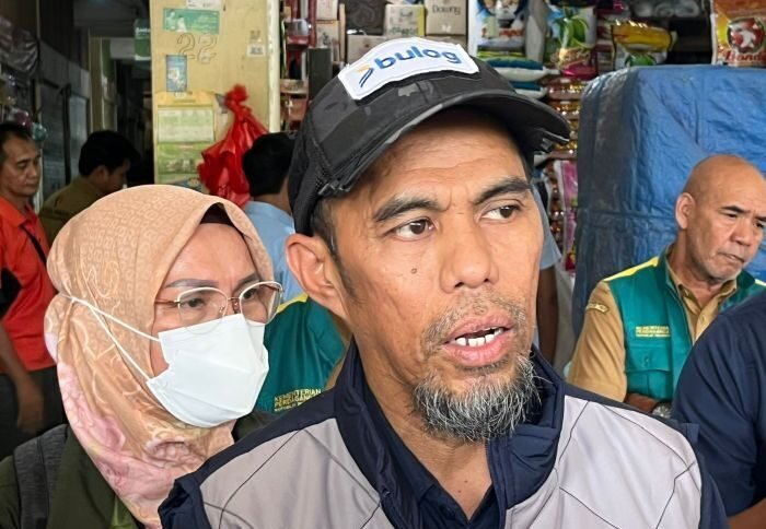 Kepala Perum Bulog Kantor Wilayah Kalimantan Timur dan Kalimantan Utara, Musazdin Said. Foto: BorneoFlash/Niken Sulastri
