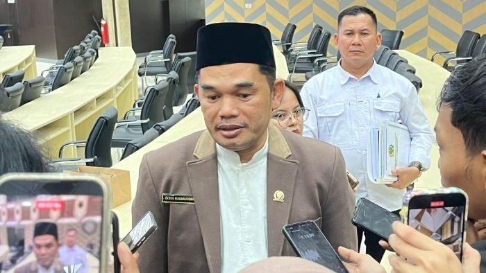 Ketua DPRD Kalimantan Timur, Hasanuddin Mas’ud. Foto: BorneoFlash/Nur Ainunnisa