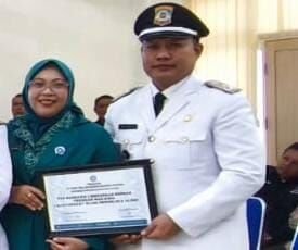 Lurah Muara Rapak, Bima saat meluncurkan program Mas BIMA, dalam acara Pelantikan dan Pengukuhan Pengurus PKK Kelurahan, yang digelar di Aula Kantor Kecamatan Balikpapan Utara, pada Sabtu (31/1/2026). Foto: BorneoFlash/Ist