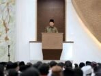 Menteri Agama (Menag) RI, Nasaruddin Umar, Saat khutbah Jumat di Masjid Negara IKN, pada Jumat (20/02/2026). Foto: Humas Otorita IKN