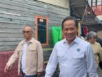 Menteri Lingkungan Hidup Republik Indonesia, Dr. Hanif Faisol Nurofiq, Saat meninjau langsung sejumlah titik di Kota Balikpapan, pada Jumat (6/2/2026). Foto: BorneoFlash/Niken Sulastri