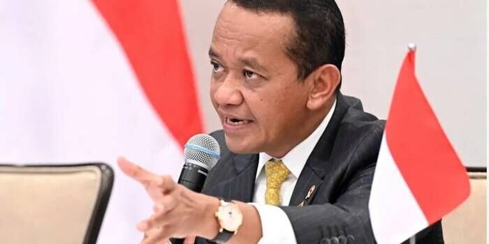 Menteri Energi dan Sumber Daya Mineral (ESDM) Bahlil Lahadalia. FOTO: BorneoFlash.com/HO-Humas Kementerian ESDM.