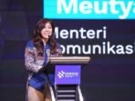 Menteri Komunikasi dan Digital Meutya Hafid. FOTO: BorneoFlash.com/HO-Kementerian Komunikasi dan Digital