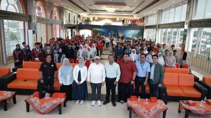 PT KPB bersama Universitas Balikpapan, menggelar Sosialisasi HIV dan Tuberkulosis bertema Zero Stigma, Zero Penularan di Auditorium Putri Aji Karang Melenu, 14 Februari 2026.. Foto: HO/KPB