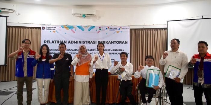 PT Kilang Pertamina Balikpapan (KPB) menggelar Pelatihan Administrasi Perkantoran kepada penyandang disabilitas yang digelar pada 11–15 Februari 2026 di Banua Patra Balikpapan. Foto: HO/KPB