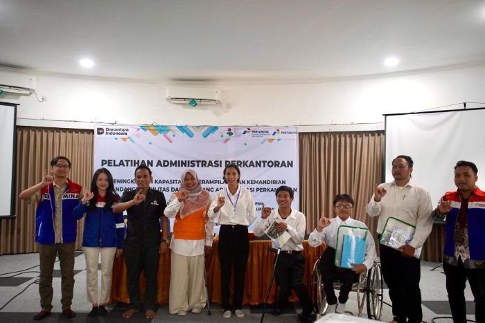 KPB Dorong Kesetaraan Kerja, 15 Difabel Ikuti Pelatihan Administrasi Perkantoran