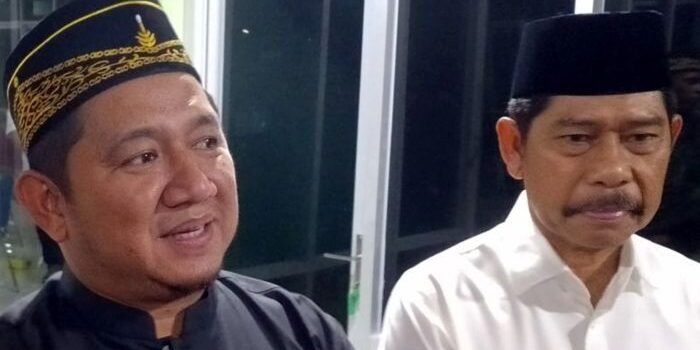 Bupati Mudyat Noor Penajam Paser Utara (PPU) Kalimantan Timur bersama Wakil Bupati Abdul Waris Muin. Foto: ANTARA/Nyaman Bagus Purwaniawan