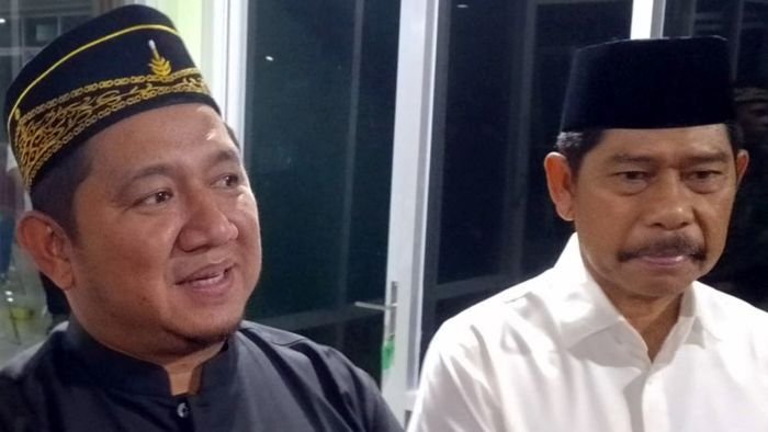 Bupati Mudyat Noor Penajam Paser Utara (PPU) Kalimantan Timur bersama Wakil Bupati Abdul Waris Muin. Foto: ANTARA/Nyaman Bagus Purwaniawan