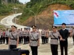Polres Mahakam Ulu Gelar sertijab Wakapolres dan Kapolsek Long Apari, serta pelantikan Pejabat Sementara (Ps.) Kasi Propam Polres Mahakam Ulu di lapangan apel Polres Mahakam Ulu, pada Jumat (6/2/2026). Foto: HO/Humas Polda Kaltim