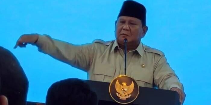 Presiden Prabowo Subianto Peresmian dan Groundbreaking 1.179 SPPG serta Peresmian 18 Gudang Ketahanan Pangan Polri di Palmerah, Jakarta, Jumat (13/2/2026). FOTO : ANTARA/Andi Firdaus