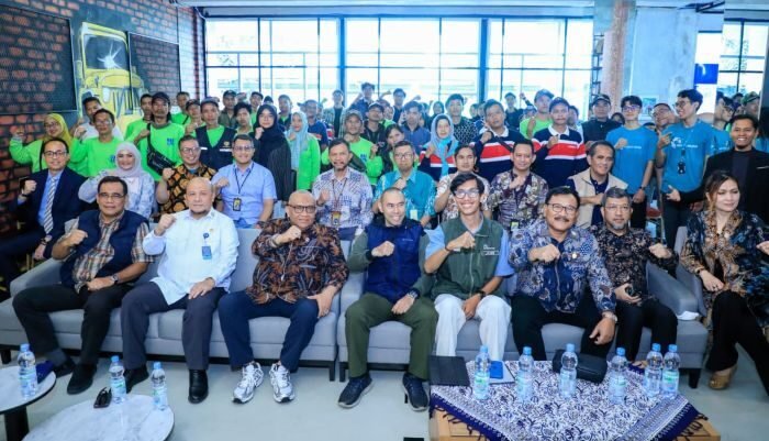 Program Green Jobs Class Chapter Bandung di BBPVP Bandung, pada Sabtu (14/2/2026).  Foto: HO/Biro Humas Kemnaker