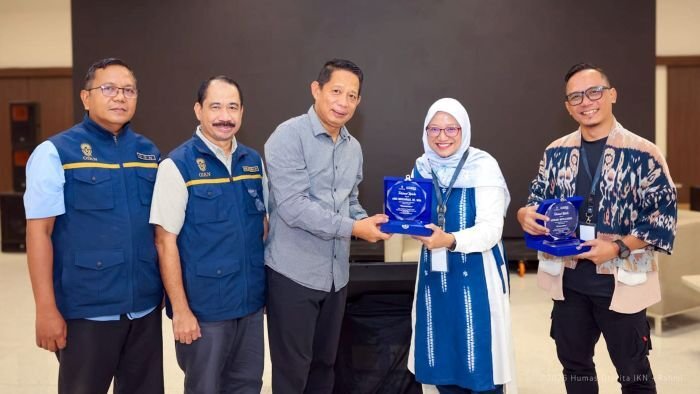 Program KUMPUL Lagi jadi ruang interaksi sekaligus edukasi bagi para pelaku usaha lokal dalam aspek produksi dan teknik pemasaran (marketing) yang kekinian, pada Kamis (26/02/2026). Foto: HO/Humas Otorita IKN